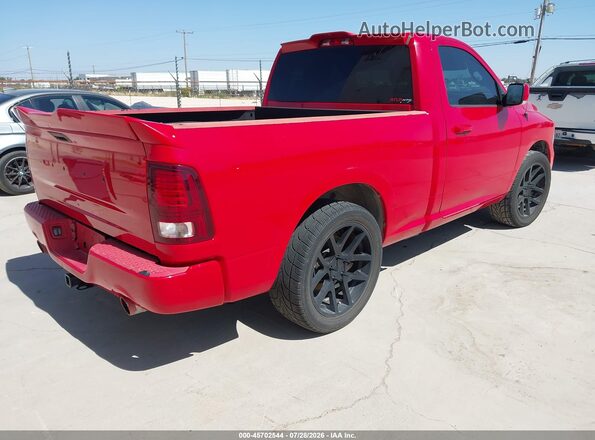 3C6JR6CT1HG794704 2017 RAM 1500 Red უკანა მარჯვენა