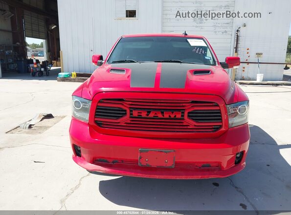3C6JR6CT1HG794704 2017 RAM 1500 Red წინა ხედი