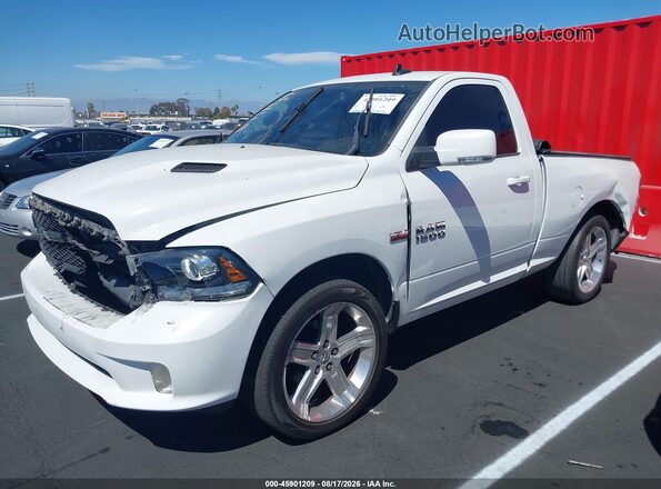 3C6JR6CTXHG504833 2017 RAM 1500 White Front left