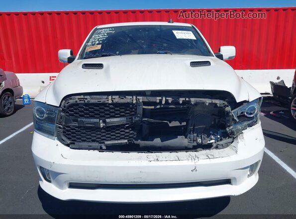 3C6JR6CTXHG504833 2017 RAM 1500 White Instrument cluster view