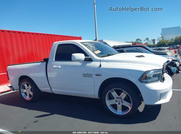 3C6JR6CTXHG504833 2017 RAM 1500 White Rear interior view