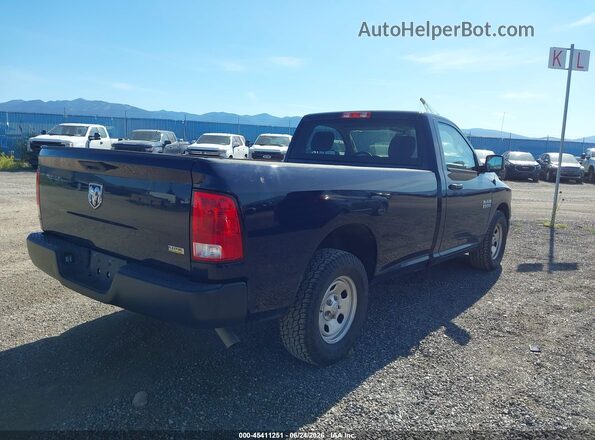 3C6JR6DG0HG764675 2017 RAM 1500 Blue Задня права чверть