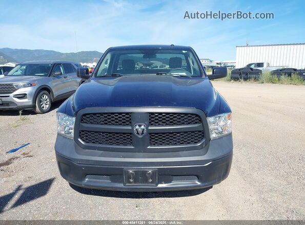 3C6JR6DG0HG764675 2017 RAM 1500 Blue Вид задньої частини салону
