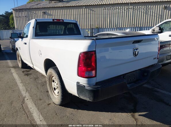 3C6JR6DG2JG321496 2018 RAM 1500 White Trasero izquierdo