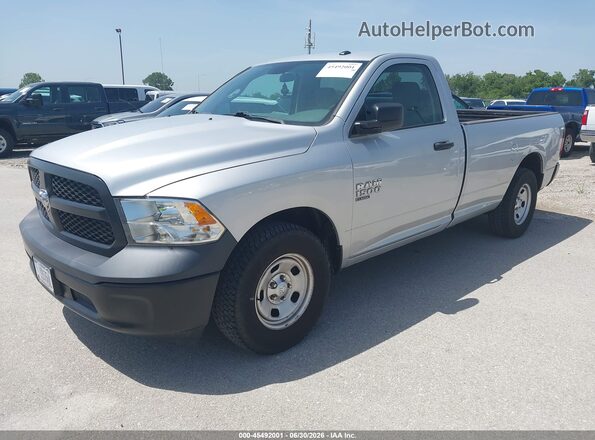 3C6JR6DG3KG502852 2019 RAM 1500 CLASSIC Gray Առջևի ձախ երեք քառորդ տեսարան