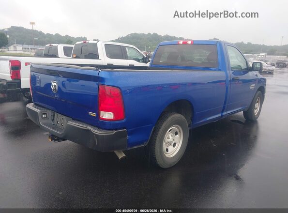 3C6JR6DG5KG502853 2019 RAM 1500 CLASSIC Blue Задня права чверть