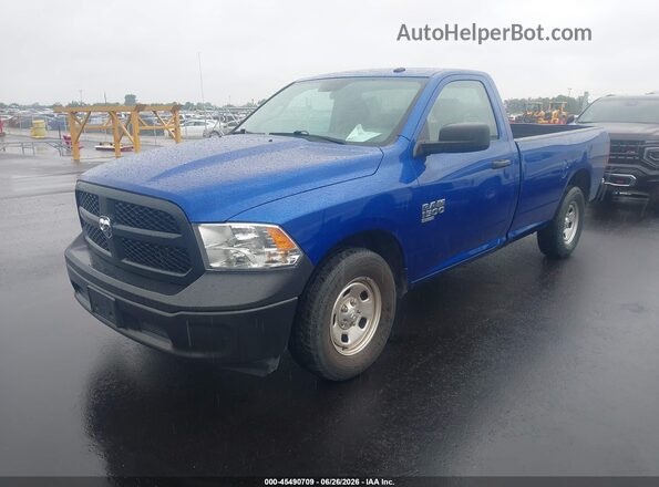 3C6JR6DG5KG502853 2019 RAM 1500 CLASSIC Blue Передня ліва чверть