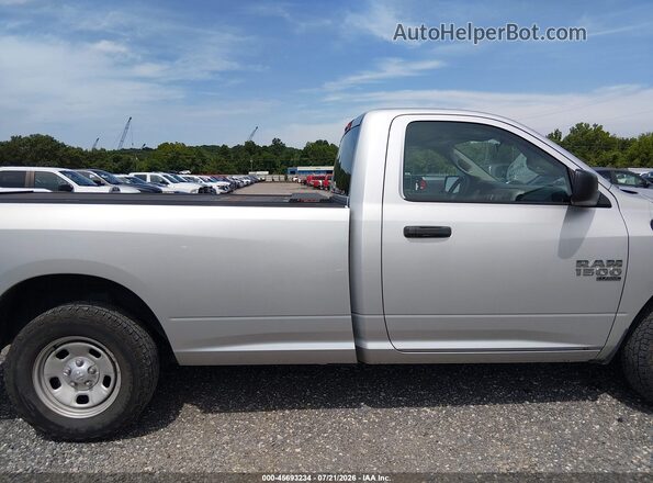 3C6JR6DG5KG505848 2019 RAM 1500 CLASSIC Silver VIN კოდის სტიკერის ხედი