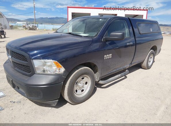 3C6JR6DG7HG764673 2017 RAM 1500 Синий Передняя левая четверть