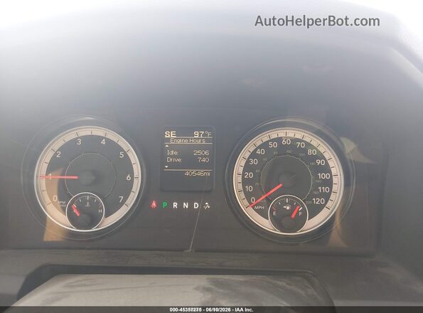 3C6JR6DG7HG764804 2017 RAM 1500 White უკანა სავარძლების ხედი