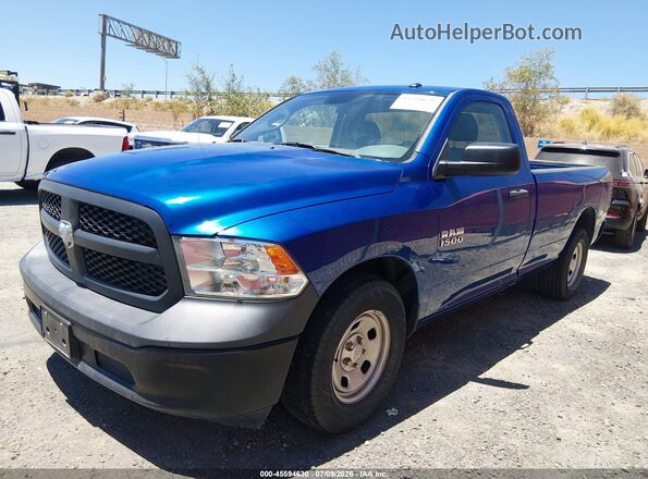 3C6JR6DG8HG764746 2017 RAM 1500 Синий Передняя левая четверть