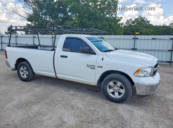 3C6JR6DT5KG560698 2019 RAM 1500 Белый Передняя правая четверть