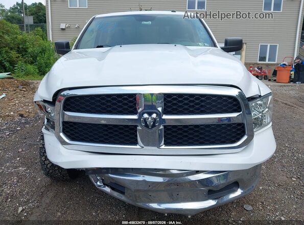 3C6JR6DT7KG510899 2019 RAM 1500 CLASSIC White Instrument cluster view