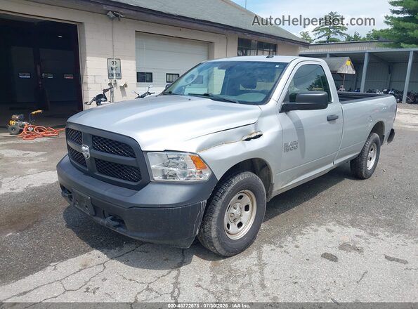 3C6JR7DG3HG687791 2017 RAM 1500 Silver წინა მარცხენა ხედი სამი მეოთხედიდან