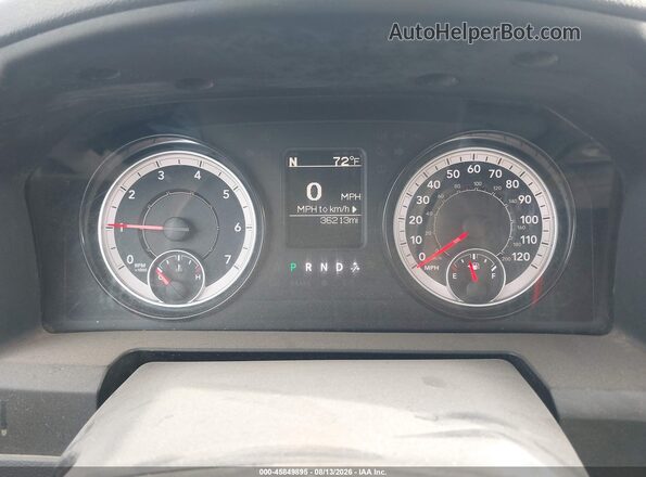 3C6JR7DG3KG503327 2019 RAM 1500 CLASSIC Gray უკანა სავარძლების ხედი