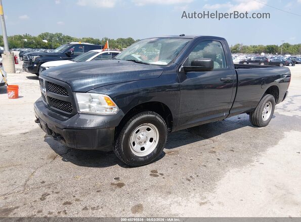 3C6JR7DG5KG575355 2019 RAM 1500 CLASSIC Черный Передняя левая четверть