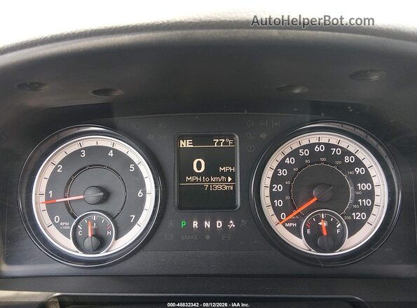 3C6JR7DG7KG584476 2019 RAM 1500 CLASSIC Gray Հետևի նստատեղերի տեսք