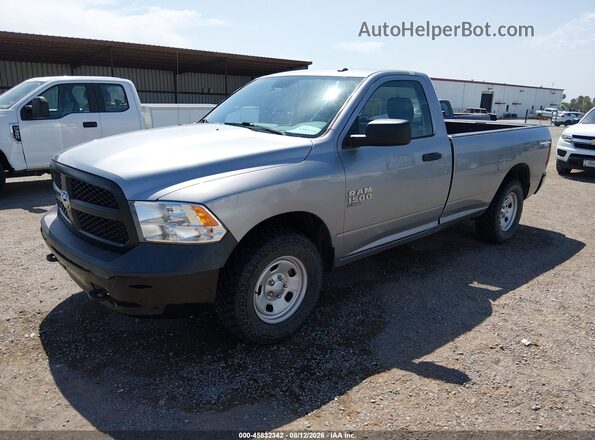3C6JR7DG7KG584476 2019 RAM 1500 CLASSIC Gray Առջևի ձախ երեք քառորդ տեսարան