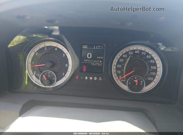 3C6JR7DTXGG310340 2016 RAM 1500 White უკანა სავარძლების ხედი