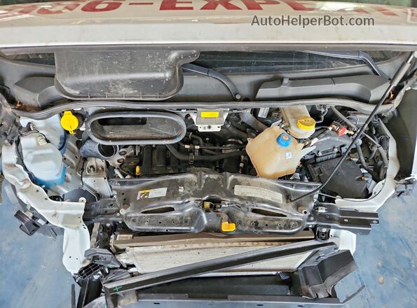 3C6LRVAGXPE587246 2023 RAM PROMASTER White ძრავის განყოფილების ხედი