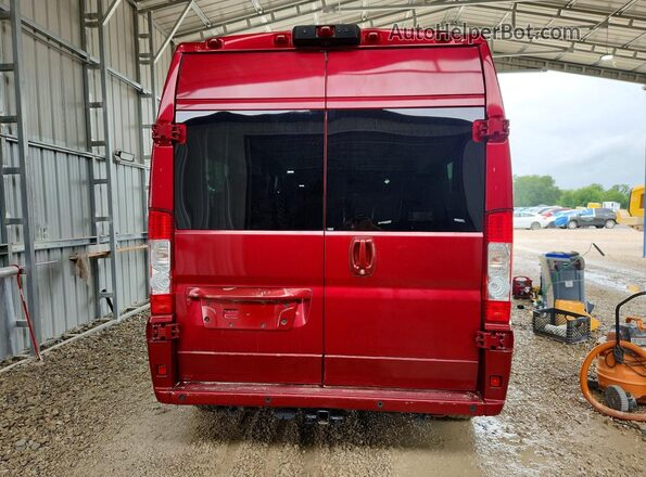 3C6LRVBG6ME526955 2021 RAM PROMASTER Burgundy Widok z tyłu
