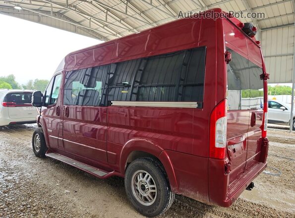 3C6LRVBG6ME526955 2021 RAM PROMASTER Burgundy Tył lewy