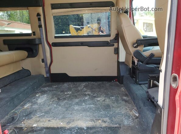 3C6LRVBG6ME526955 2021 RAM PROMASTER Burgundy Widok wnętrza z tyłu