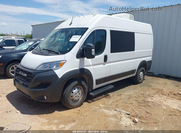 3C6LRVBG8PE517310 2023 RAM PROMASTER 1500 White Առջևի ձախ երեք քառորդ տեսարան