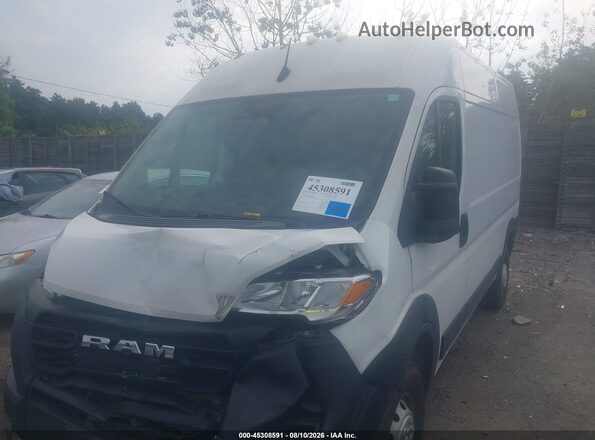 3C6LRVCG3PE551833 2023 RAM PROMASTER 2500 White Առջևի ձախ երեք քառորդ տեսարան