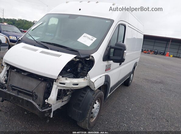 3C6LRVCG7ME567853 2021 RAM PROMASTER 2500 White Առջևի ձախ երեք քառորդ տեսարան