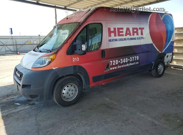 3C6LRVDG2ME523581 2021 RAM PROMASTER Двухцветный Задняя левая четверть