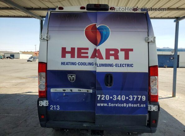 3C6LRVDG2ME523581 2021 RAM PROMASTER Двухцветный Вид салона спереди