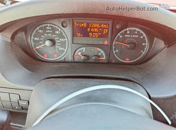 3C6LRVDG5ME508170 2021 RAM PROMASTER Two Tone Вид щитка приладів