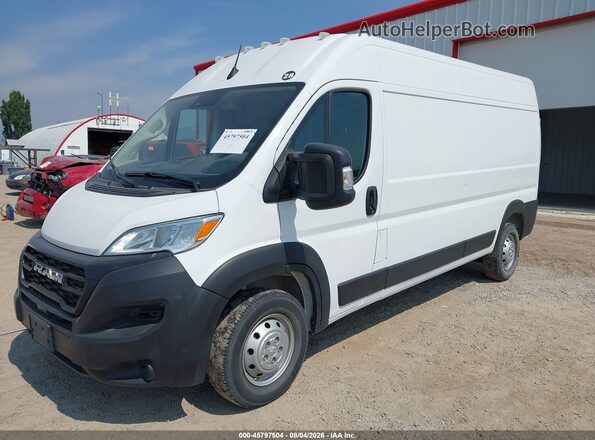 3C6LRVDG6PE576000 2023 RAM PROMASTER 2500 White Vista tres cuartos delantera izquierda