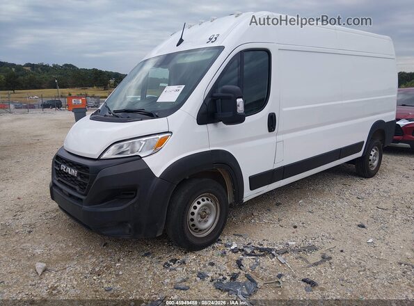 3C6LRVDG7PE606010 2023 RAM PROMASTER 2500 White Vista tres cuartos delantera izquierda