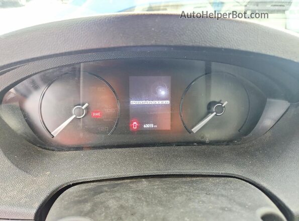 3C6LRVDG9PE557392 2023 RAM PROMASTER Two Tone ხელსაწყოთა პანელის ხედი