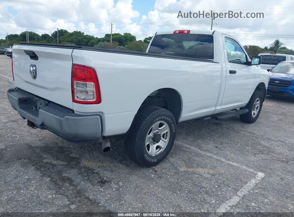 3C6MR5AJ2LG181282 2020 RAM 2500 Белый Задняя правая четверть
