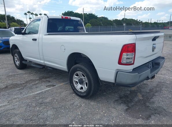 3C6MR5AJ2LG181282 2020 RAM 2500 Белый Задняя левая четверть