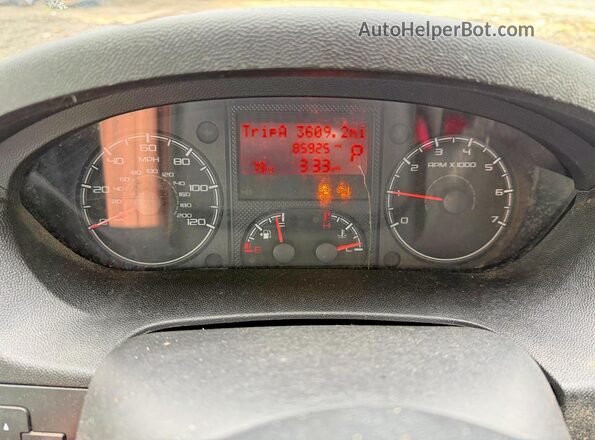 3C6MRVJG3ME562995 2021 RAM PROMASTER Синий Вид панели приборов
