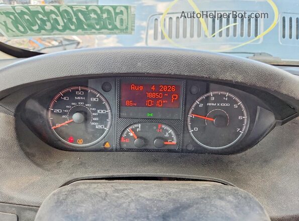 3C6MRVJG5ME535149 2021 RAM PROMASTER Blue Սարքավորումների վահանակի տեսք