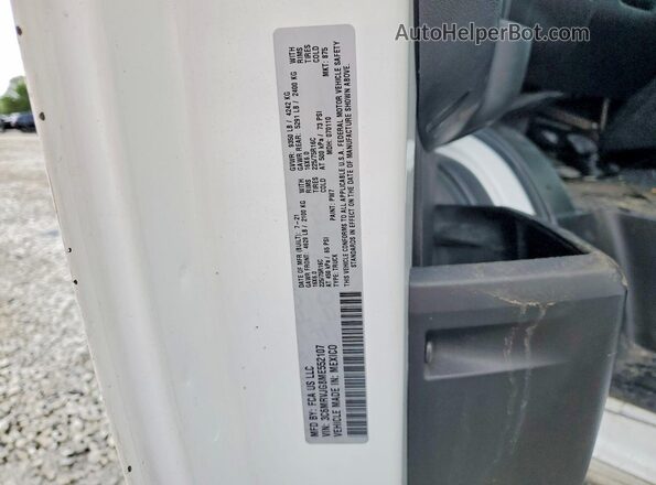 3C6MRVJG8ME552107 2021 RAM PROMASTER White Вид підкапотного простору