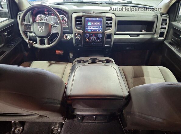 3C6RR6KG7NG242837 2022 RAM 1500 Gray Առջևի վահանակի տեսք