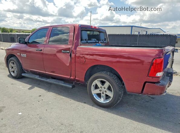 3C6RR6KT1HG559739 2017 RAM 1500 Burgundy Tył lewy