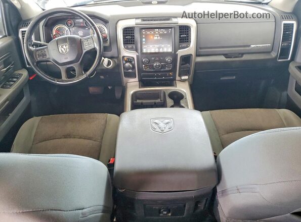3C6RR6LT6HG716986 2017 RAM 1500 Black წინა პანელის ხედი