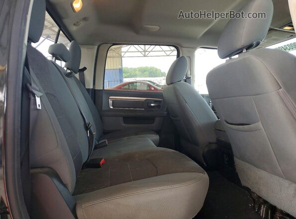 3C6RR6LT6HG716986 2017 RAM 1500 Black უკანა სავარძლების ხედი