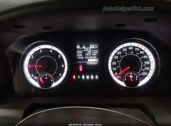 3C6RR7KG1KG564200 2019 RAM 1500 CLASSIC Blue უკანა სავარძლების ხედი