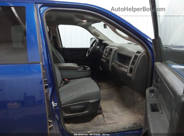 3C6RR7KG1KG564200 2019 RAM 1500 CLASSIC Blue წინა სალონის ხედი