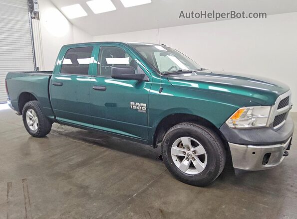 3C6RR7KG5PG604107 2023 RAM 1500 Зеленый Передняя правая четверть