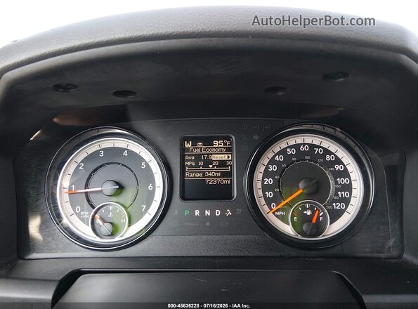 3C6RR7KG9KG686786 2019 RAM 1500 CLASSIC Gray უკანა სავარძლების ხედი