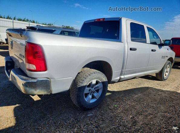 3C6RR7KT0HG617636 2017 RAM 1500 Серебряный Задняя правая четверть